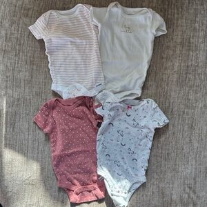 Assorted Baby One Pieces Set 3-6m Girls